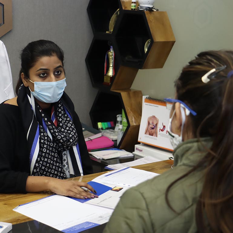 GLEC Patient Reception & Registration Desk